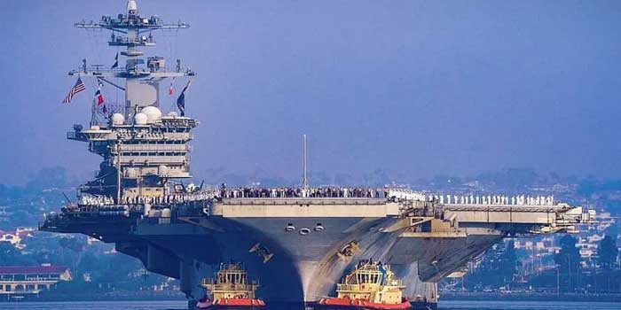 ട്രംപിന് പിഴയ്ക്കുന്നു? അമേരിക്കൻ ഭീമൻ യുഎസ്എസ് എബ്രഹാം ലിങ്കണ് നേരെ ക്രൂയിസ് മിസൈൽ തൊടുത്ത് ഇറാൻ, യുഎസിന്റെ തന്ത്രപരമായ കരുത്ത് ഇപ്പോൾ തന്ത്രപരമായ പരാജയമായി മാറുന്നു, പരിഹസിച്ച് ഇറാൻ സൈനിക വക്താവ്, പ്രതികരിക്കാതെ അമേരിക്ക