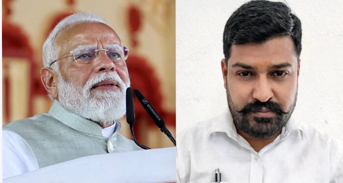 നരേന്ദ്ര മോഡിയുടെ ശബ്ദം അനുകരിച്ചു, അധ്യാപകന് സസ്പെന്ഷന്, ഇത്തരം പ്രവൃത്തികള് നിയമ ലംഘനമെന്ന് ബിജെപി എംഎല്എ, നടപടിക്കെതിരെ രൂക്ഷ വിമര്ശനവുമായി അധ്യാപകന്