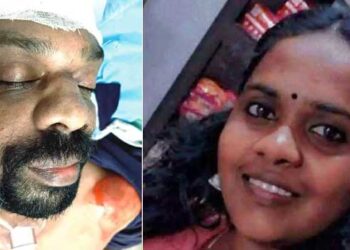 യുവതിയെ കഴുത്തിൽ ടേപ്പ് ചുറ്റി ശ്വാസം മുട്ടിച്ച് കൊലപ്പെടുത്തിയ ശേഷം മുങ്ങിയ ലിവ് ഇൻ പങ്കാളി വാഹനാപകടത്തിൽ പരുക്കേറ്റ നിലയിൽ, കൊലയ്ക്ക് പിന്നിൽ വാക്ക്തർക്കം, ജിബി മോളെ കൊല്ലപ്പെട്ട നിലയിൽ കണ്ടെത്തിയത് ഏഴുവയസുള്ള മകൻ