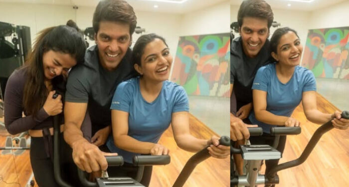 എന്നാലും എന്റെ നിഖിലേ… ഇങ്ങനൊരു ഫോട്ടോയെടുക്കാന്‍ എങ്ങനെ സമ്മതിച്ചു, സയേഷ ഇതൊന്നും കാണുന്നില്ലേ? വിജയ്ക്ക് ശേഷം ആരെന്നതിന് ഉത്തരമായി, ആര്യയ്‌ക്കൊപ്പമുള്ള ചിത്രങ്ങള്‍ പുറത്തുവന്നതിനു പിന്നാലെ നിഖിലാ വിമലിന് സൈബറാക്രമണം