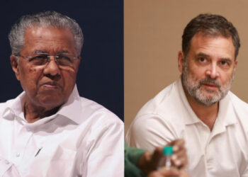 സ്വർണം മോഷ്ടിച്ചവരും വിറ്റവരും വാങ്ങിയവരും ഒരുപോലെ എത്തിയത് ആരുടെ വീട്ടിലാണ്??  രാഹുൽ ഗാന്ധി അതൊന്ന് ആലോചിച്ചാൽ മറുപടി ലഭിക്കുമെന്ന് മുഖ്യമന്ത്രി