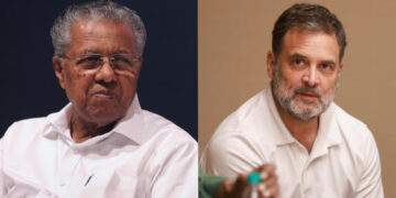 സ്വർണം മോഷ്ടിച്ചവരും വിറ്റവരും വാങ്ങിയവരും ഒരുപോലെ എത്തിയത് ആരുടെ വീട്ടിലാണ്??  രാഹുൽ ഗാന്ധി അതൊന്ന് ആലോചിച്ചാൽ മറുപടി ലഭിക്കുമെന്ന് മുഖ്യമന്ത്രി