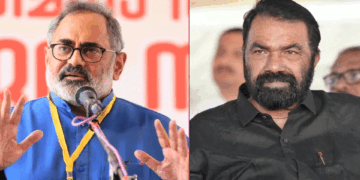 ‘ശിവൻകുട്ടീ…ധൃതി വയ്ക്കല്ലേ,  വെയ്റ്റ് ചെയ്യൂ… പ്രധാനമന്ത്രിയൊന്ന് വന്ന് പൊയ്ക്കോട്ടെ, അതുകഴിഞ്ഞിട്ടാകാം സംവാദം, വെറുതെ ശ്രദ്ധതിരിക്കാൻ നോക്കല്ലേ‘- രാജീവ് ചന്ദ്രശേഖർ