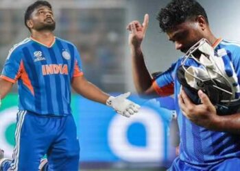 ‘സഞ്ജുവിന്റെ ഇന്നിങ്സ് വിരാട് കോലിയെപ്പോലുള്ള ഇതിഹാസങ്ങളെ ഓർമിപ്പിക്കുന്നത്, ഞാൻ അവനെ വീക്ഷിക്കുകയായിരുന്നു,  40 ഓവറാണ് ​ഗ്രൗണ്ടിൽ നിന്നത്…  200ന് അടുത്ത് സ്കോറുകൾ പിന്തുടരുമ്പോൾ ഒരു മാസ്റ്റർക്ലാസ് പ്രകടനം തന്നെ നിങ്ങൾ പുറത്തെടുക്കേണ്ടിവരും, വർഷങ്ങളോളം നമ്മൾ കോലിയിൽനിന്ന് കണ്ട അങ്ങനെയൊരു ഇന്നിങ്സാണ് സഞ്ജുവിന്റേത്’…