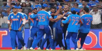 ഒന്ന് ചാടി, പിന്നെയൊന്നു ചീറി, ഒടുവിലൊന്നു വിറപ്പിച്ചു…പക്ഷെ പിടിച്ചു കെട്ടി ബുമ്രയും പാണ്ഡ്യയും… 7 റൺസ് വിജയം!! ട്വന്റി20 ലോകകപ്പ് ഫൈനലിൽ വിൻഡീസിനോട് എതിരിടാൻ സൂര്യയും സംഘവും തയാർ