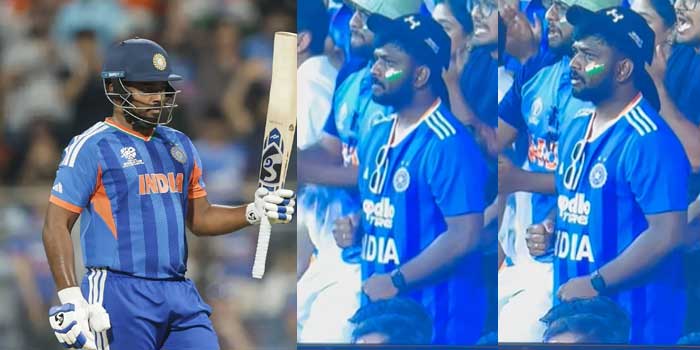 കുംബിടിയാ കുംബിടി… ഒരേസമയം സ്റ്റംപിന് പിറകിലും കണ്ടു, ദേണ്ടെ സ്റ്റേഡിയത്തിൽനിന്ന് ആർത്തുംവിളിക്കുന്നു!! വൈറലായി സഞ്ജുവിന്റെ അപരൻ- Video