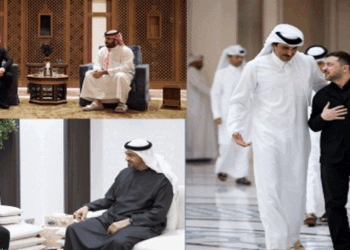 സൗദിയുമായും ഖത്തറുമായും 10 വർഷം നീളുന്ന പ്രതിരോധ സഹകരണ കരാറിൽ ഒപ്പുവച്ച് യുക്രെയിൻ പ്രസിഡന്റ് വൊളോഡിമിർ സെലെൻസ്കി; ​ഗൾഫ് രാജ്യങ്ങൾക്ക് പൂർണ്ണ പിന്തുണയും സൈനീക സേവനവും തീർച്ചയായും ഞങ്ങളേകുമെന്നും ഉറപ്പ്