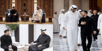 സൗദിയുമായും ഖത്തറുമായും 10 വർഷം നീളുന്ന പ്രതിരോധ സഹകരണ കരാറിൽ ഒപ്പുവച്ച് യുക്രെയിൻ പ്രസിഡന്റ് വൊളോഡിമിർ സെലെൻസ്കി; ​ഗൾഫ് രാജ്യങ്ങൾക്ക് പൂർണ്ണ പിന്തുണയും സൈനീക സേവനവും തീർച്ചയായും ഞങ്ങളേകുമെന്നും ഉറപ്പ്