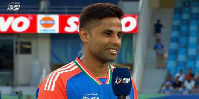 ഒടുവിൽ അതങ്ങ് സമ്മതിച്ചു, നായകൻ സഞ്ജുതന്നെ, അതൊരു സ്പെഷ്യൽ ഇന്നിംഗ്‌സ് തന്നെ!! അവസാന ഓവറുകളിൽ ആരെങ്കിലും എൻറെ ഹൃദയമിടിപ്പ് പരിശോധിച്ചിരുന്നെങ്കിൽ അത് 160-175 വരെ എത്തുമായിരുന്നു, അത്രത്തോളം പരിഭ്രമത്തിലായിരുന്നു ഞാൻ, ബുമ്രയും അർഷ്ദീപും കളി തിരികെ പിടിച്ച രീതി അവിശ്വസനീയം- സൂര്യകുമാർ