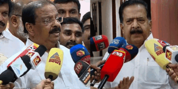 കെ. സുധാരന്റെ പരിഭവം മാറ്റാൻ രമേശ് ചെന്നിത്തല ‘ഗോദാവരി‘യിലെത്തി ;  സ്ഥാനാർത്ഥിപട്ടിക പ്രഖ്യാപിക്കാനിരിക്കെ  സന്ദർശനം