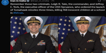 ‘ഈ ക്രിമിനലുകളെ ഓർത്തുവെക്കണം, ഇവർക്കും മക്കളില്ലേ?’; 168 കുട്ടികൾ കൊല്ലപ്പെട്ട സംഭവത്തിൽ യുഎസ് സൈനികരുടെ ചിത്രം പുറത്തുവിട്ട് ഇറാൻ