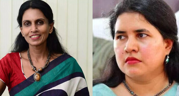 ഗണേഷ് കുമാറിന്റെ ഭാര്യ അവരോട് എല്ലാ കാര്യങ്ങളും പറഞ്ഞതാണ്, ഗുരുതരമായ കുറ്റം അറിഞ്ഞിട്ടും മറച്ചുവച്ചു, വീണ വിജയനും ആർ ശ്രീലേഖയ്ക്കുമെതിരെ  ഡിജിപിക്ക് പരാതി, ആഭ്യന്തര വകുപ്പിന്റെ പേര് അഡ്ജസ്റ്റ്മെന്റ് വകുപ്പ് എന്നാക്കണമെന്ന് യൂത്ത് കോൺഗ്രസ്