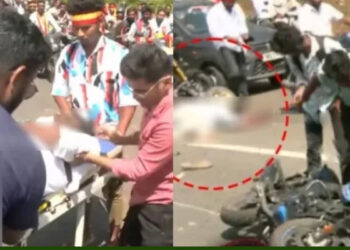 വിവാദം വിട്ടൊഴിയാതെ വിജയ്… ടിവികെ റാലിക്കിടെ വീണ്ടും അപകടം, നടന്റെ വാഹനം പിന്തുടരുന്നതിനിടെ ബൈക്കില്‍ നിന്ന് വീണ് വിദ്യാര്‍ത്ഥിക്ക് ഗുരുതര പരിക്ക്, മറ്റൊരു യുവാവിന്റെ കാലൊടിഞ്ഞു, നിരവധി പേര്‍ ചികിത്സയില്‍