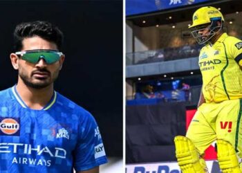 ഈ വിജയം അവനുള്ളത്- നായകൻ, അമ്മയുടെ വിയോ​ഗത്തിനിടയിലും കളത്തിലിറങ്ങി വിക്കറ്റ് പിഴുത് മുകേഷ് ചൗധരി!! സിഎസ്കെ കളത്തിലിറങ്ങിയത് കറുത്ത ബാൻഡ് കയ്യിൽ കെട്ടി