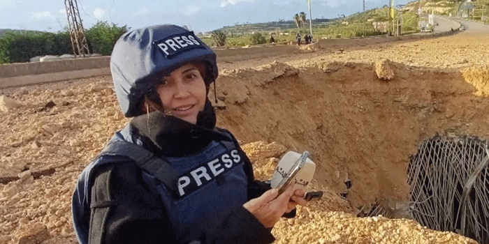 ലെബനീസ് മാധ്യമ പ്രവർത്തകയെ കൊലപ്പെടുത്തി ഇസ്രയേൽ സൈന്യം; മറ്റൊരാൾക്ക് ​പരിക്കേറ്റു; മിസൈൽ ആക്രമണം ഭയന്ന് ഒരു വീട്ടിൽ അഭയം പ്രാപിച്ച മാധ്യമപ്രവർത്തകരെ പിന്തുടർന്നെത്തി  ആക്രമിക്കുകയായിരുന്നു