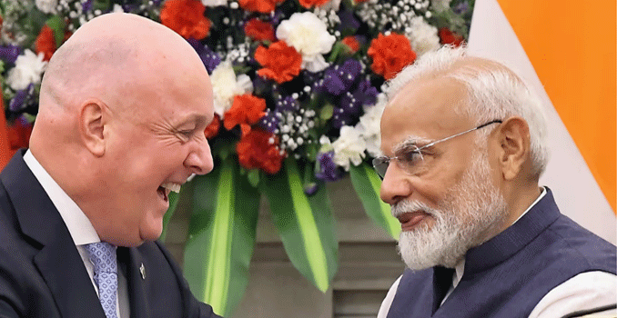 പ്രതീക്ഷകളുണർത്തി ഇന്ത്യ-ന്യൂസിലന്‍ഡ് സ്വതന്ത്ര വ്യാപാര കരാര്‍ യാഥാർത്ഥ്യത്തിലേയ്ക്ക്; തിങ്കളാഴ്ച ഒപ്പുവയ്ക്കപ്പെടും; ഇന്ത്യയിലേയ്ക്ക് എത്തുക  2,000 കോടി ഡോളറിന്റെ നിക്ഷേപം! ഇന്ത്യക്കാർക്കായി ഓരോ വര്‍ഷവും 5,000 തൊഴില്‍ വിസകളും; ഒപ്പം നികുതിയിളവുകളും