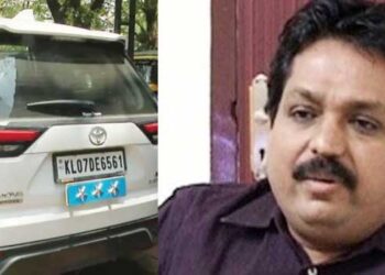 250 രൂപ പിഴയടച്ചിട്ട് പൊക്കോ….റിട്ടയർ ചെയ്ത് മൂന്നുവർഷം നിരത്തിലൂടെ നക്ഷത്ര കാർ പായിച്ച ടോമിൻ തച്ചങ്കരിക്ക് 250 രൂപ പിഴയടപ്പിച്ച് നൈസായി സ്കൂട്ടായി MVD… കേസെടുത്ത് അന്വേഷിക്കണമെന്ന് പോലീസ് മേധാവി ആവശ്യപ്പെട്ടിട്ടും മുഖംതിരിച്ച് പോലീസ്, ഫോൺ നമ്പറിൽ സ്‌പെഷ്യൽ ബ്രാഞ്ച് അന്വേഷണം