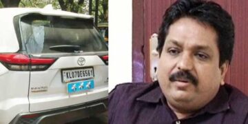 250 രൂപ പിഴയടച്ചിട്ട് പൊക്കോ….റിട്ടയർ ചെയ്ത് മൂന്നുവർഷം നിരത്തിലൂടെ നക്ഷത്ര കാർ പായിച്ച ടോമിൻ തച്ചങ്കരിക്ക് 250 രൂപ പിഴയടപ്പിച്ച് നൈസായി സ്കൂട്ടായി MVD… കേസെടുത്ത് അന്വേഷിക്കണമെന്ന് പോലീസ് മേധാവി ആവശ്യപ്പെട്ടിട്ടും മുഖംതിരിച്ച് പോലീസ്, ഫോൺ നമ്പറിൽ സ്‌പെഷ്യൽ ബ്രാഞ്ച് അന്വേഷണം