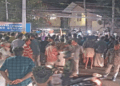 ബന്ധുക്കൾ തമ്മിലുള്ള തർക്കം സി.പി.എം- ബി.ജെ.പി സംഘർഷമായി; കൂട്ടയടി, കല്ലേറ്, ലാത്തിച്ചാർജ്; പോലീസുകാരന് പരിക്ക്