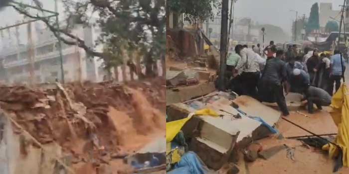 കനത്ത മഴയിലും കാറ്റിലും കാറ്റിലും ആശുപത്രിയുടെ മതിലിടിഞ്ഞുവീണ് രണ്ട് മലയാളികൾ ഉൾപ്പെടെ ഏഴ് മരണം!! അപകടത്തിൽപ്പെട്ടത് രാമമംഗലം കുടുംബശ്രീ യൂണിറ്റ് നടത്തിയ വിനോദയാത്രയുടെ ഭാഗമായാണ് ബെംഗളൂരുവിലെത്തിയവർ… മരിച്ചവരുടെ കുടുംബത്തിന് 5 ലക്ഷം രൂപ അടിയന്തര ധനസഹായം