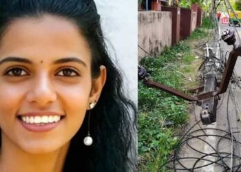 രോ​ഗിയുമായി ആശുപത്രിയിലേക്ക് പോയ ഓട്ടോ ടാക്സി നിയന്ത്രണംവിട്ട് വൈദ്യുതി പോസ്റ്റിലിടിച്ച് മറിഞ്ഞു, ​രോ​ഗിക്കൊപ്പം കൂട്ടുപോയ യുവതിക്ക് ദാരുണാന്ത്യം, അപകടം എതിരെ വന്ന ബൈക്കിൽ ഇടിക്കാതിരിക്കാൻ ഓട്ടോ വെട്ടിച്ചുമാറ്റുന്നതിനിടെ