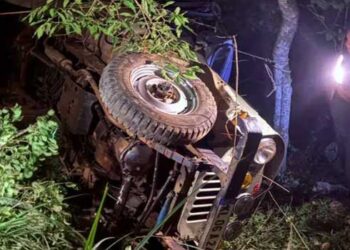 വിവാഹത്തിൽ പങ്കെടുത്തു മടങ്ങുന്നതിനിടെ വ്യൂ പോയിന്റ് കാണാൻ പോയി,  ജീപ്പ് 200 അടി താഴ്ചയുള്ള കൊക്കയിലേക്ക് മറിഞ്ഞു, സ്ത്രീയ്ക്കും ആറുമാസം പ്രായമുള്ള കുഞ്ഞിനും ദാരുണാന്ത്യം, മൂന്നുപേരുടെ നില ​ഗുരുതരം