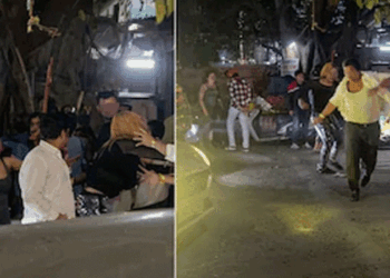 ഇന്ത്യയ്ക്ക് ചീത്ത പേര്; പുറകെ നടന്ന് ശല്യപ്പെടുത്തിയാളെ ഓടിച്ചിട്ട് അടിച്ച് വിനോദസഞ്ചാരികൾ; സംഭവം ഡൽഹിയിൽ; ചർച്ചയായി വീഡിയോ