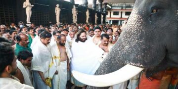 ഗുരുവായൂർ, തളിപ്പറമ്പ് രാജരാജേശ്വര ക്ഷേത്രത്തിനായി, മൂന്നുകോടി വീതം സംഭാവന, രാജരാജേശ്വര ക്ഷേത്ര നവീകരണത്തിന്, 12 കോടിയുടെ വാ​ഗ്ദാനം, ഗുരുവായൂരിലെ ആനക്ഷേമ പ്രവർത്തനങ്ങൾക്കായി അധിക പിന്തുണ, കേരളത്തിലെ ക്ഷേത്രങ്ങൾ സന്ദർശിച്ച് അനന്ത് അംബാനി