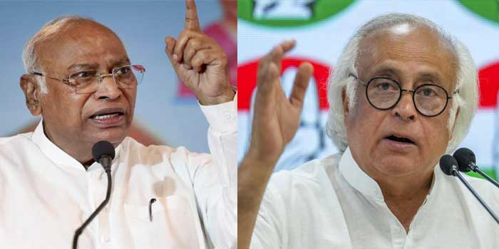 മോദി രാജ്യത്തോട് കള്ളം പറയുന്നു, പീഡനക്കേസ് പ്രതികളെ സംരക്ഷിക്കുന്ന പാർട്ടിയാണ് ബിജെപി, ഔദ്യോഗിക പ്രസംഗത്തെ രാഷ്ട്രീയ പ്രസംഗമാക്കിമാറ്റി- ഖർഗെ!! മാധ്യമങ്ങളെ അഭിമുഖീകരിക്കാൻ കഴിയാത്തത്ര ഭീരുവാണ് പ്രധാനമന്ത്രി, രാജ്യത്തെ അഭിസംബോധ ചെയ്യുന്നതിനേക്കാൾ പത്രസമ്മേളനമായിരുന്നു കൂടുതൽ ഉചിതം, സ്ത്രീകളെ കവചമാക്കി മണ്ഡല പുനർനിർണയം നടത്താൻ ശ്രമം- ജയറാം രമേശ്