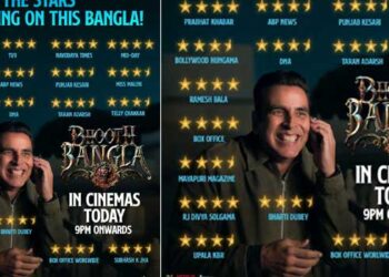 14 വർഷങ്ങൾക്കു ശേഷം പ്രിയദർശൻ- അക്ഷയ് കുമാർ കൂട്ടുകെട്ടിലെത്തിയ ‘ഭൂത് ബംഗ്ല’ തിയേറ്ററുകളിൽ വൻ തരംഗമാകുന്നു, ആദ്യ ഷോകൾ കഴിയുമ്പോൾ എങ്ങും മികച്ച പ്രതികരണങ്ങൾ