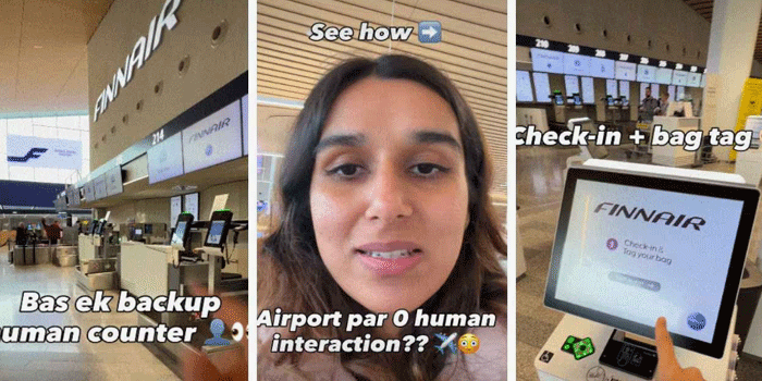 ജീവനക്കാരില്ലാത്ത, നീണ്ട ക്യൂവില്ലാത്ത വിമാനത്താവളം!  ഫിൻലാൻഡിലെ ഹെൽസിങ്കിയിലെ വിസ്മയ എയർപോർട്ടിനെ പരിചയപ്പെടുത്തിയുള്ള വീഡിയോ വൈറൽ