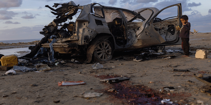 ​ഗാസയിൽ ഇസ്രയേൽ ആക്രമണം; ഹമാസ് കമാൻഡറും ഒമ്പതു വയസ്സുകാരൻ മകനും അടക്കം അഞ്ചുപേർ കൊല്ലപ്പെട്ടു