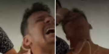 “ഇത് ഫെമിനിസമല്ല, ക്രിമിനൽ കുറ്റമാണ്” കസേരയില്‍ ഇരിക്കുകയായിരുന്ന ഭര്‍ത്താവിന്റെ മുടിക്ക് കുത്തിപ്പിടിച്ച് പുറത്തടിച്ച് ഭാര്യ, പിന്നാലെ ക്രിക്കറ്റ് ബാറ്റ് ഉപയോഗിച്ച്   അടിച്ചിട്ടു, ഭാര്യ പീഡിപ്പിക്കുന്ന ദൃശ്യങ്ങള്‍ പുറത്തുവിട്ട് യുവാവ്