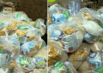 തൃശ്ശൂരിൽ വീണ്ടും കിറ്റ് ! ബിജെപി നേതാവിന്റെ സഹോദരന്റെ അച്ചാർ കമ്പനിയിൽ പൊക്കിയത് 750 ഭക്ഷ്യ കിറ്റുകൾ