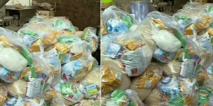 തൃശ്ശൂരിൽ വീണ്ടും കിറ്റ് ! ബിജെപി നേതാവിന്റെ സഹോദരന്റെ അച്ചാർ കമ്പനിയിൽ പൊക്കിയത് 750 ഭക്ഷ്യ കിറ്റുകൾ