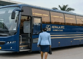 കെഎസ്ആർടിസിയുടെ ബിസിനസ് ക്ലാസ് ബസ് നിരത്തിലിറങ്ങാൻ തയ്യാർ; തിരുവനന്തപുരം – കൊച്ചി സർവ്വീസ് അടുത്ത ആഴ്ച മുതൽ; ശുചിമുറിയും ഭക്ഷണവും കഫെറ്റീരിയയും പാൻട്രിയും ഉൾപ്പെടുന്ന സൗകര്യങ്ങൾ; കണ്ടക്ടറില്ല, പകരം ‘ബസ് ഹോസ്റ്റസ്’