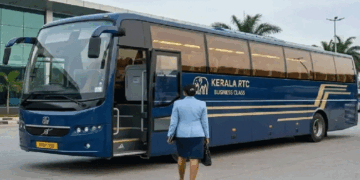 കെഎസ്ആർടിസിയുടെ ബിസിനസ് ക്ലാസ് ബസ് നിരത്തിലിറങ്ങാൻ തയ്യാർ; തിരുവനന്തപുരം – കൊച്ചി സർവ്വീസ് അടുത്ത ആഴ്ച മുതൽ; ശുചിമുറിയും ഭക്ഷണവും കഫെറ്റീരിയയും പാൻട്രിയും ഉൾപ്പെടുന്ന സൗകര്യങ്ങൾ; കണ്ടക്ടറില്ല, പകരം ‘ബസ് ഹോസ്റ്റസ്’
