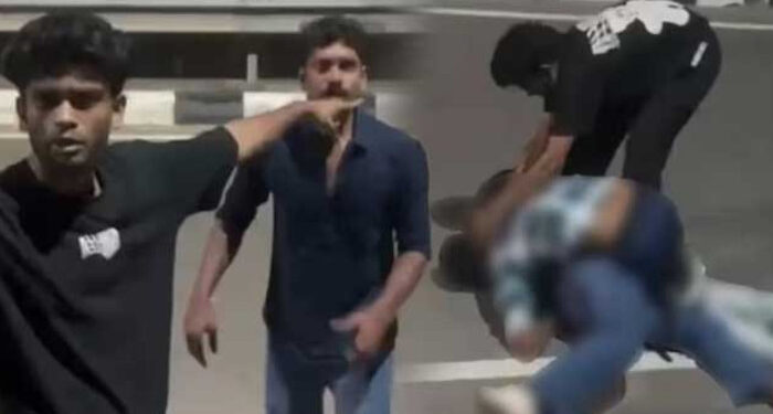 ‘കേസു വന്നാലും സാരമില്ല, അവനെ ചവിട്ടെടാ’… ബാറിലുണ്ടായ തർക്കം പരിഹരിക്കാൻ ഇടപെട്ടു, യുവാവിനെ സഹോദരങ്ങളും കൂട്ടുകാരും ചേർന്ന് നടുറോഡിലിട്ട് മർദിച്ച് കൊലപ്പെടുത്തി, ബാറിൽ നിന്ന് ഓടിയിറങ്ങിയ യുവാവിനെ റോഡിലിട്ട് തലയിലും മുഖത്തും നെഞ്ചിലും ചവിട്ടുന്നതിന്റെ ദൃശ്യങ്ങൾ പുറത്ത്!! നാലുപേർ പിടിയിൽ