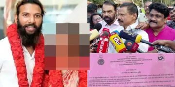 എന്തൊക്കെ ബഹളങ്ങൾ, ചുവന്ന രക്തഹാരം, ബൊക്കെ, റിയൽ കേരളാ സ്റ്റോറി… ഭർത്താവിനെതിരെ പോക്സോ കേസെടുത്തതോടെ കുംഭമേള വൈറൽ താരത്തെ കെട്ടിക്കാൻ അരയും തലയും മുറുക്കിയിറങ്ങിയ എംവി ഗോവിന്ദൻ,​ വി ശിവൻകുട്ടി തുടങ്ങിയ സിപിഎം നേതാക്കൾ ‘കമ’..എന്നൊരക്ഷരം പോലും മിണ്ടാതെ മൗനത്തിൽ