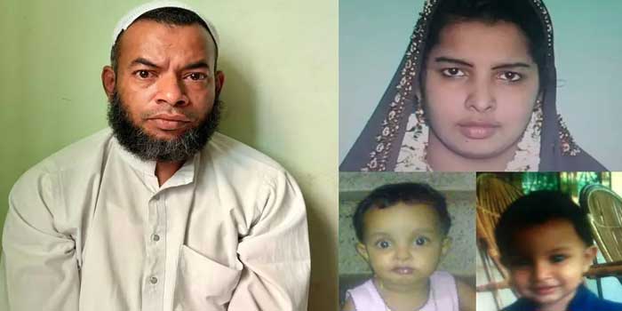 മരവിച്ച മകൾ നിദയുടെ മൃതദേഹവുമായി അയൽക്കാരന്റെ വീട്ടിലേക്ക്…വെള്ളക്കെട്ടിലേക്ക് മറിഞ്ഞ സ്കൂട്ടറിൽ നിന്ന് ഒരു പോറൽ പോലുമേൽക്കാതെ ഷെരീഫ്!! കൊലയ്ക്ക് മുൻപ് ഭാര്യയെക്കൊണ്ട് 10 ലക്ഷത്തിന്റെ ഇൻഷൂറൻസ് പോളിസിയെടുപ്പിച്ചു, വിവാഹ സമയത്ത് നൽകിയ 50 പവനും വിറ്റത് ചോദ്യം ചെയ്തതോടെ ഭാര്യയേയും മക്കളേയും വകവരുത്താൻ പദ്ധതി, ഒപ്പം മറ്റൊരു വിവാഹം കഴിക്കാൻ മാര്യേജ് ബ്യൂറോയിൽ പേരും രജിസ്റ്റർ ചെയ്തു…