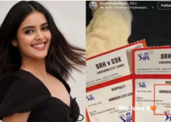 ‘ബഹുമാനപ്പെട്ട തെലങ്കാന മുഖ്യമന്ത്രിക്ക്’ … രേവന്ത് റെഡ്ഡിക്ക് അനുവദിച്ച 40,000 രൂപയുടെ ഐപിഎൽ ടിക്കറ്റുകൾ നടിയുടെ കയ്യില്‍, വിവാദം മുറുകുന്നു