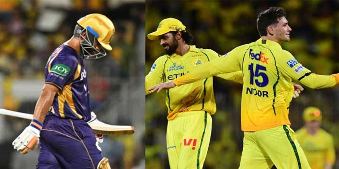 ചെന്നൈ മക്കളുടെ പരാതി ചേട്ടൻ അങ്ങട് തീർത്തു കൊടുത്തിട്ടുണ്ടേ… സഞ്ജുവിന്റെ 48, ബ്രെവിസിന്റെ 41, ആയുഷിന്റെ 38… നൂറിന്റെ മൂന്ന് വിക്കറ്റ്!! കന്നി ജയം കൊതിച്ചിറങ്ങിയ കൊൽക്കത്തയെ 32 റൺസിന് തകർത്ത് ചെന്നൈയുടെ തുടർച്ചയായ രണ്ടാം ജയം, വീണ്ടും നനഞ്ഞ പടക്കമായി നായകൻ ​ഗെയ്ക്വാദ്