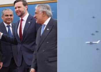 ഇറാൻ–യുഎസ് ചർച്ചയിൽ പങ്കെടുക്കാനെത്തിയ യുഎസ് സംഘത്തിന്റെ വിമാനത്തിന് അകമ്പടി സേവിച്ച് പാക്കിസ്ഥാൻ പായിച്ചത് 5 എഫ്– 16 ഫൈറ്റർ ജെറ്റുകൾ, 1979-ലെ ഇസ്ലാമിക വിപ്ലവത്തിനു ശേഷം യുഎസും ഇറാനും മുഖാഭിമുഖം വീണ്ടും- വീഡിയോ