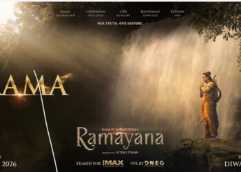 നിതേഷ് തിവാരി- രണ്‍വീര്‍ കപൂര്‍ ബ്രഹ്മാണ്ഡ ചിത്രം രാമായണ, രാമന്റെ ആദ്യരൂപം പുറത്തുവിട്ട്  രാമ ടീസര്‍