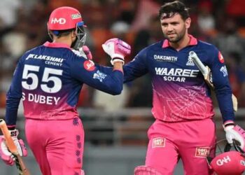 ഏഴു മത്സരങ്ങൾ… തോൽവിയറിയാതെയുള്ള പടയോട്ടം… ഒടുവിൽ പഞ്ചാബിന്റെ തട്ടകത്തിൽ കയറി തീർത്തു… അയ്യരുടേയും കുട്ടികളുടേയും കുതിപ്പിന് ആദ്യ ചുവപ്പ് വരയിട്ട് രാജസ്ഥാൻ!! ഈ സീസണിൽ പഞ്ചാബിന് ആദ്യ തോൽവി… രാജസ്ഥാന്റെ ജയം 6 വിക്കറ്റിന്