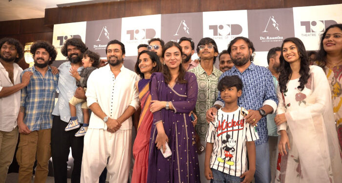 തിയേറ്റർ ഓഫ് ഡ്രീംസും അനന്തു എന്റര്ടെയ്ൻമെന്റ്സും ചേർന്നൊരുക്കുന്ന പുതിയ ചിത്രത്തിന് തുടക്കം കുറിച്ച് സൂര്യ; ചിത്രീകരണം ഉടന്