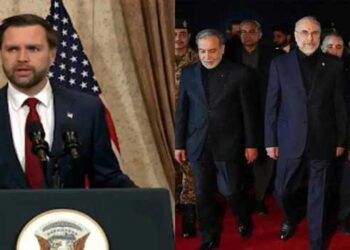 യുഎസ് വൈസ് പ്രസിഡന്റ് ലോകത്തിന്റെ പകുതി ദൂരം സഞ്ചരിച്ച് ഇസ്‍ലാമാബാദിലെത്തി…പക്ഷെ വെറുംകയ്യോടെ വീട്ടിലേക്ക് പറന്നു, അവർക്ക് മുഖം രക്ഷിക്കാൻ മറ്റു വഴികളില്ല!! 21 മണിക്കൂർ നീണ്ട ചർച്ച, യുദ്ധത്തിലൂടെ നേടാൻ കഴിയാത്തതെല്ലാം അവർ ചർച്ചയിലൂടെ ആവശ്യപ്പെട്ടു… ഹോർമുസ് കടലിടുക്ക് ഇപ്പോഴും അടഞ്ഞുകിടക്കുകയാണ്- പരിഹസിച്ച് ഇറാൻ