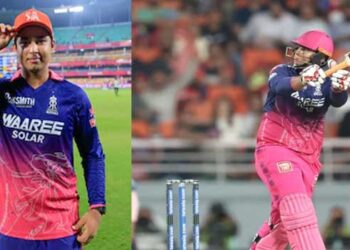 15 കാരൻ പഞ്ചാബ് ബോളർമാരെ വായുവിൽക്കൂടി സ്റ്റേഡിയത്തിലേക്ക് തലങ്ങുംവിലങ്ങും പായിക്കുമ്പോൾ കമന്ററി ബോക്സിൽ നിന്നുയർന്ന ചോദ്യമിങ്ങനെ…’ഇനി ആരേക്കൊണ്ടിവനെ പിടിച്ചു കെട്ടാനാകും’?… ഓറഞ്ച് ക്യാപ് വീണ്ടും വൈഭവിലേക്ക്