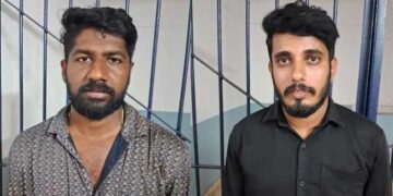 സുഹൃത്തിന്റെ വിവാഹം കളറാക്കാൻ മാഹിയിൽ നിന്ന് മദ്യം കടത്തുന്നതിനിടെ രണ്ട് നന്മപൻമാർ പിടിയിൽ!! 22 ലിറ്റർ മദ്യവുമായി പിടിയിലായ യുവാക്കൾ 14 ദിവസത്തേക്ക് റിമാൻഡിൽ