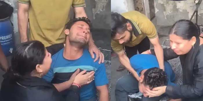 തിരക്കഥയും അഭിനയവും പക്ക, പക്ഷെ ഓവർ ആക്റ്റിങ് പണിതന്നു!! അവിഹിതം ചോദ്യം ചെയ്തു, ഉറങ്ങിക്കിടന്ന ഭാര്യയെ പേപ്പർ കട്ടർ ഉപയോഗിച്ച് കഴുത്തറുത്ത്  കൊലപ്പെടുത്തി, കൊലപാതകം പുറത്തുപറയാതിരിക്കാൻ മക്കളെ ഭീഷണിപ്പെടുത്തി…പിന്നാലെ മൃതദേഹത്തെ കെട്ടിപ്പിടിച്ചും ബോധംകെട്ടും ആക്റ്റിങ്… കൊലപാതകം കയ്യോടെ പൊക്കി പോലീസ്